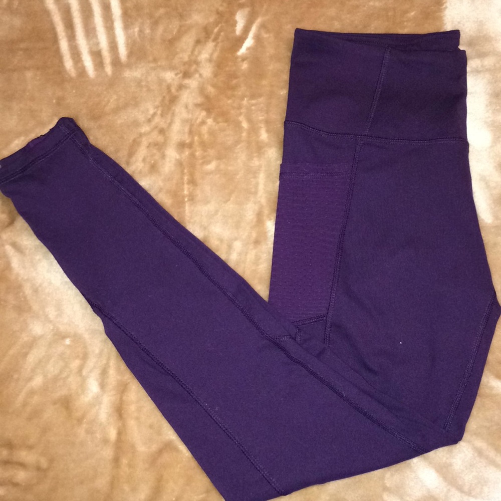 Purple Workout Pants